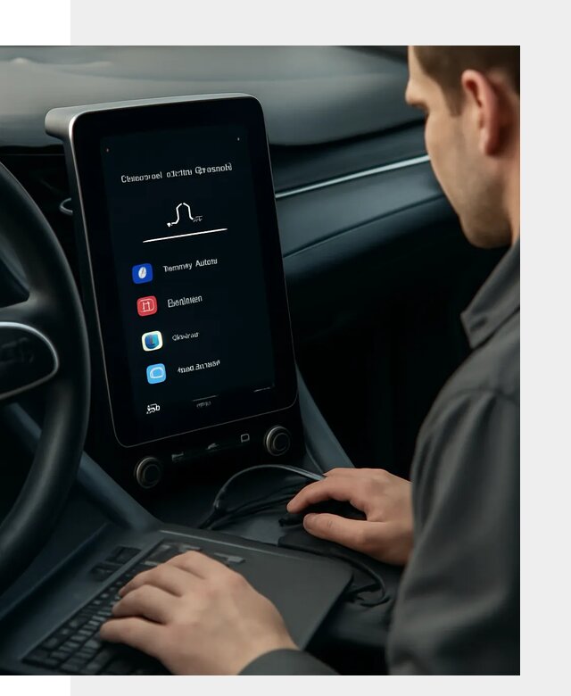 Установка приложений Lynk Co на автомобиль в Волхове