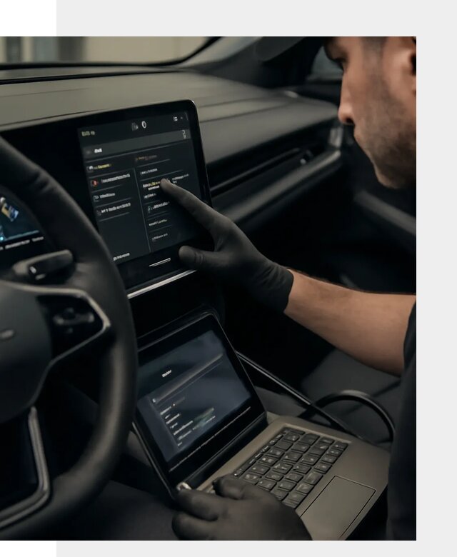 Русификация приборной панели Rising автомобиля в Волхове