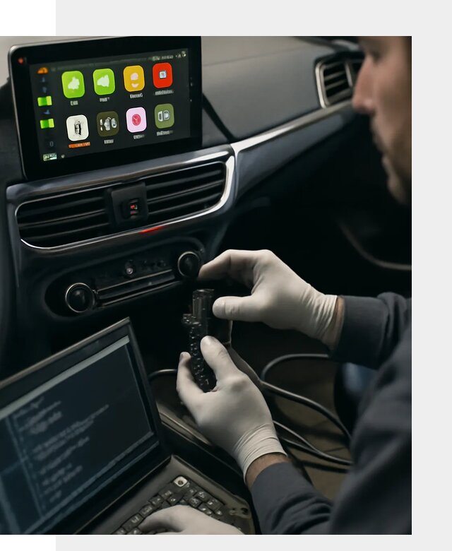 Активация Apple CarPlay в Волхове для штатной мультимедиа